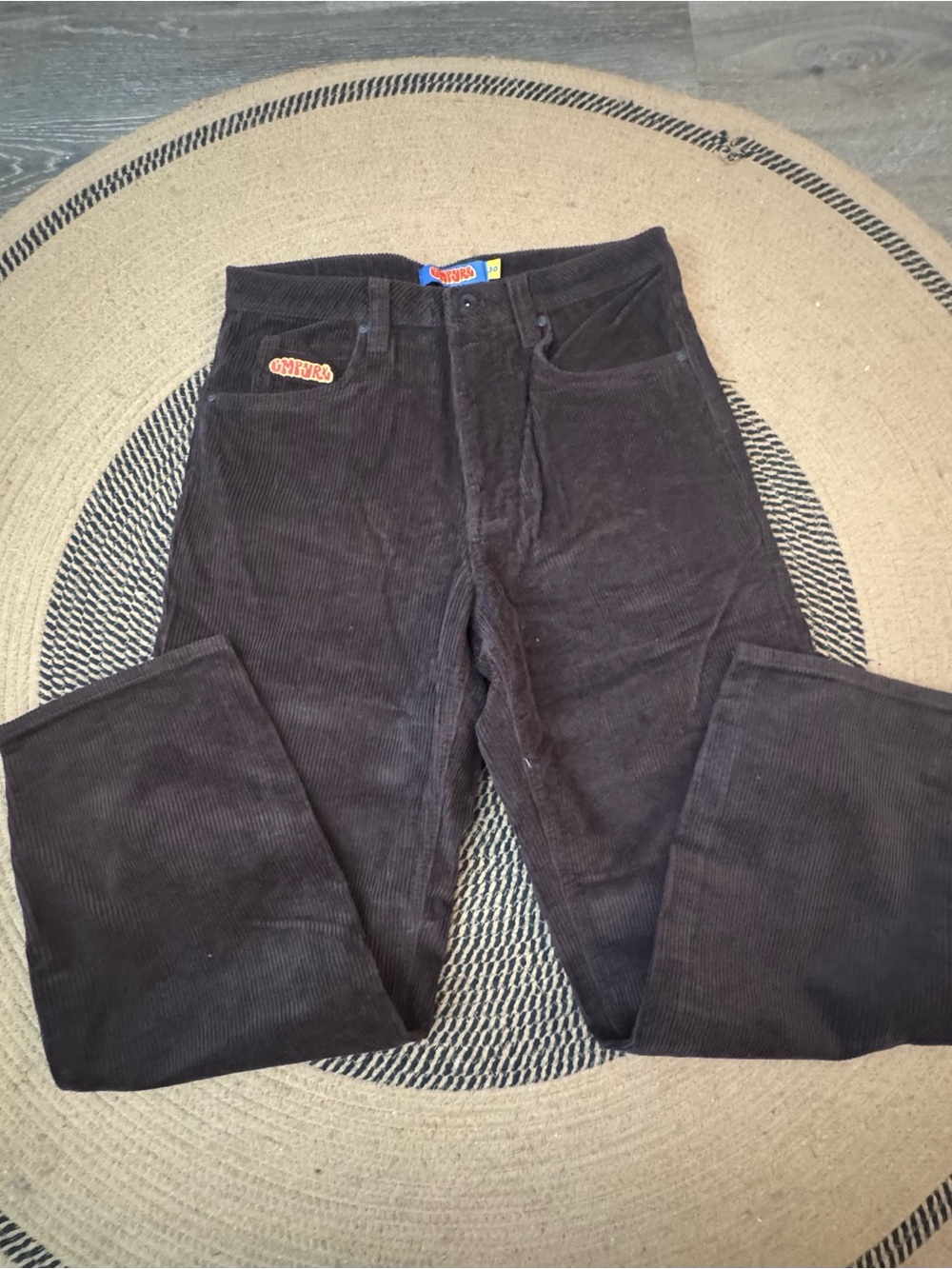 Empyre Men's Corduroy Pants in Dark Brown